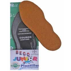 Plantilla Multitalla Bego junior (cuero + carbon activado)