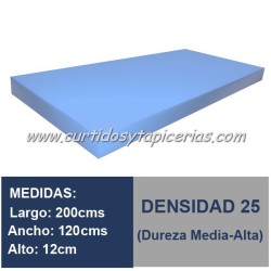 Plancha Espuma Med. 200x120x12cm D-25